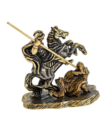 Георгий Победоносец 2 без подставки 50х40 мм. арт. 2384.1