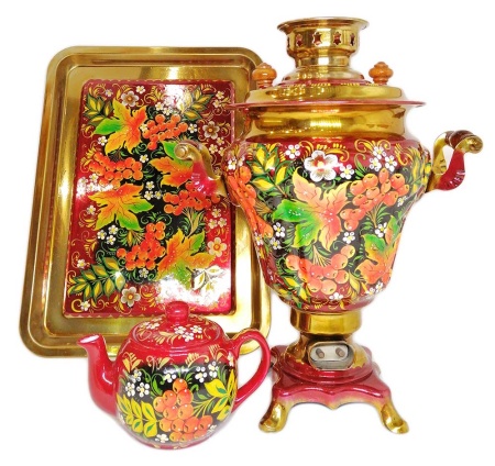 Самовар электрический набор 3 литра "Клен" арт. 282622 