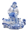 Фигурка Гжель "Хозяюшка" 11 см. арт.92828394