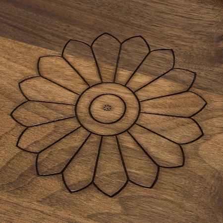 Нарды резные "Долина Арарата" 60, Haleyan Артикул: kh053-6 