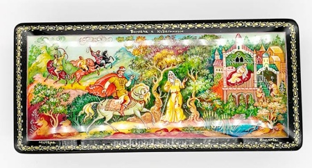 Шкатулка мстера Царевич 18х9см арт. 8752192