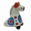 Дымковская игрушка "Свистулька Конь" 7х6см арт. 1118173