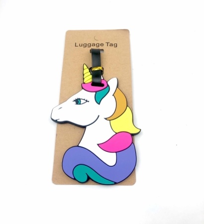 Бирка на багаж №16 (Единорог) Артикул: BIR-16 