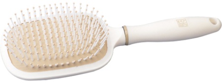 Массажная щетка квадратная "Крем брюле" DEWAL BEAUTY DBKB2 