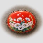 картинка Ростовская финифть Брошь арт. 1118446 