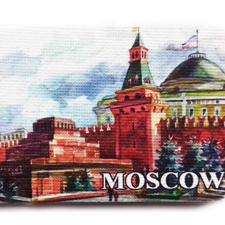 Магнит "Красная Площадь. Мавзолей В.И. Ленина" 9х5см Арт. 140219265