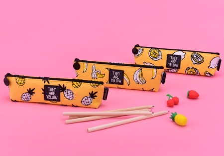 Пенал "Желтые фрукты" Артикул: 9683 