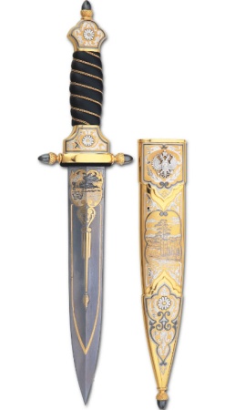 Кинжал охотничий Kn-277-2-T 