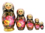 Матрешка под Жостово 5 мест 17 см. арт. 797772