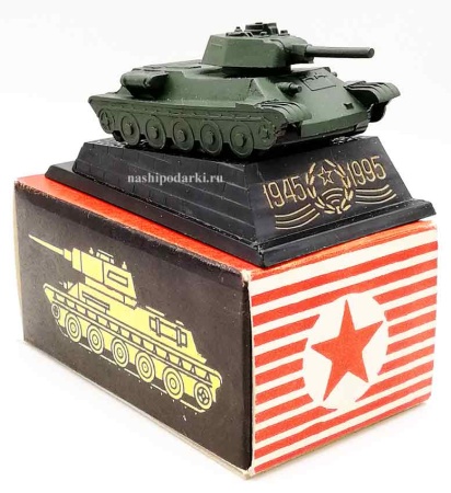 картинка Металлическая модель танк 11х6 см. арт. 765184 магазин подарков