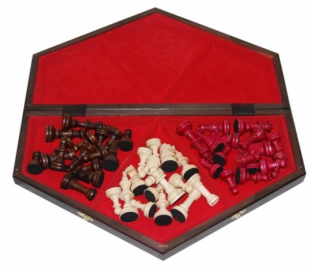 Шахматы "На троих" большие, Madon Артикул: u162 