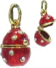 Кулон "Орешек" открывающийся красный арт. 1214011001