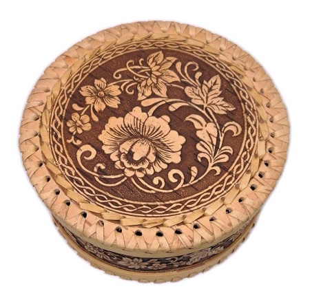 Шкатулка круглая 15 см. арт. 565467