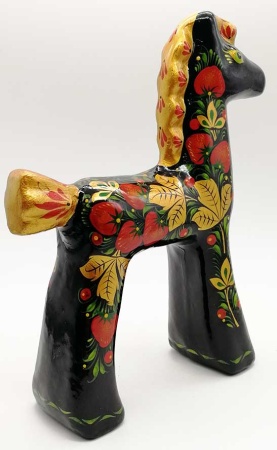 Жеребенок Хохлома Ермиловская игрушка 20х15 см. арт. 844322