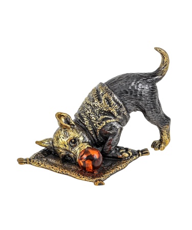 Собака Игруля без подставки 45х35 мм. арт. 1750.1