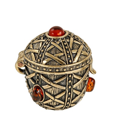 Шкатулка Яйцо с наперстком 30х40 мм. арт. 29987 Шкатулка Яйцо с наперстком 30х40 мм. арт. 29987