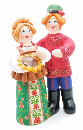 Ковровская игрушка "Парочка" 18х11 см. арт. 981098313