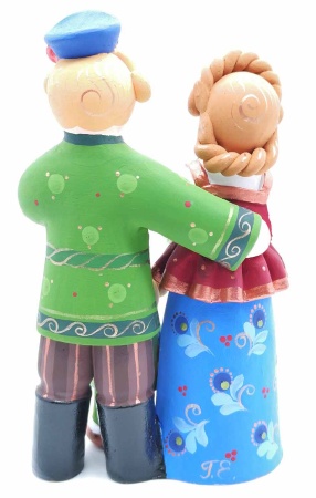 Ковровская игрушка "Парочка" 18х11 см. арт. 909144313