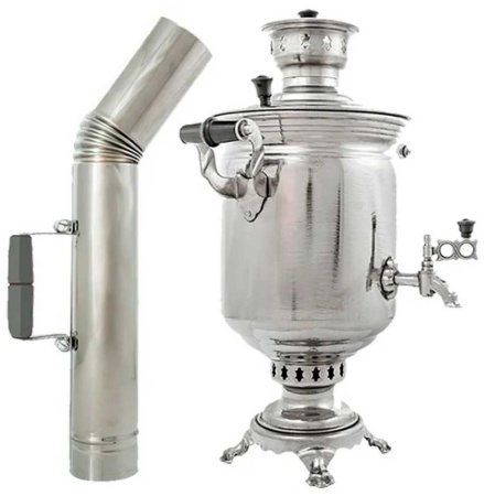 Самовар жаровый на дровах 5 литров Тула арт. 54298 