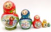Матрешка "По щучьему велению" 5 мест 9см арт. 896246