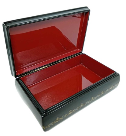 Шкатулка лаковая "Царевна"  14х10 см. арт. 8987533