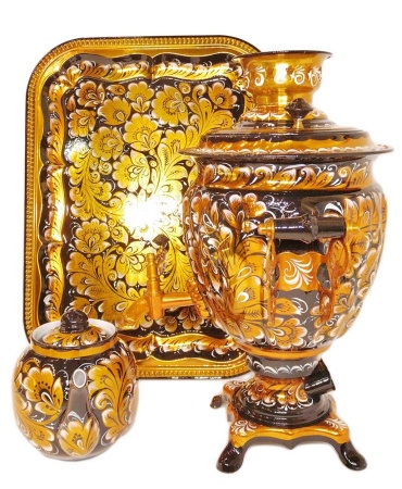 Самовар электрический набор 3 литра "Кудрина" арт. 7222622 