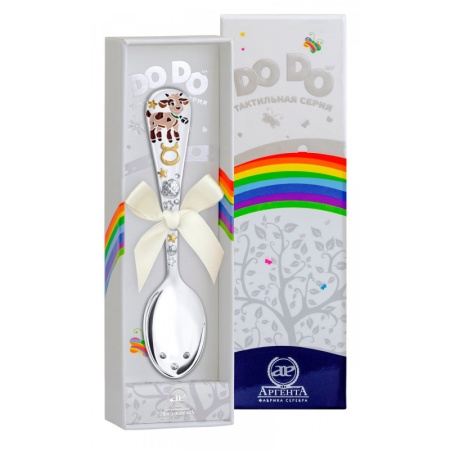 Тактильная ложка "Зодиак-Телец" Артикул: 1138ЛЖ05008, Ф2840101, магазин 