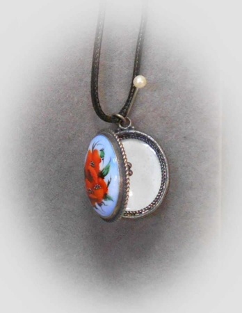 картинка Ростовская финифть Кулон арт. 1118390 