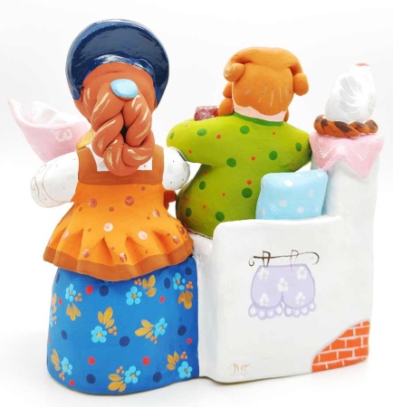 Ковровская игрушка "Печка средняя" 16х16 см. арт. 899091313 Ковровская игрушка "Печка средняя" 16х16 см. арт. 899091313