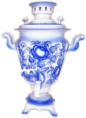 Самовар электрический 3 литра "Гжель" арт. 472511 