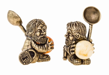 Фигурка из латуни Домовой 28х34 мм. арт. 338