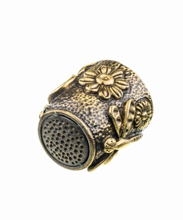 Напёрсток Бабочка и стрекоза 20х22 мм. арт. 711.1 Напёрсток Бабочка и стрекоза 20х22 мм. арт. 711.1