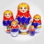 Матрешка "Вятская" 5 мест 14см арт. 1218747