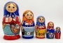 Матрёшка Сергиево-посадская 5 мест 15см арт. 76432
