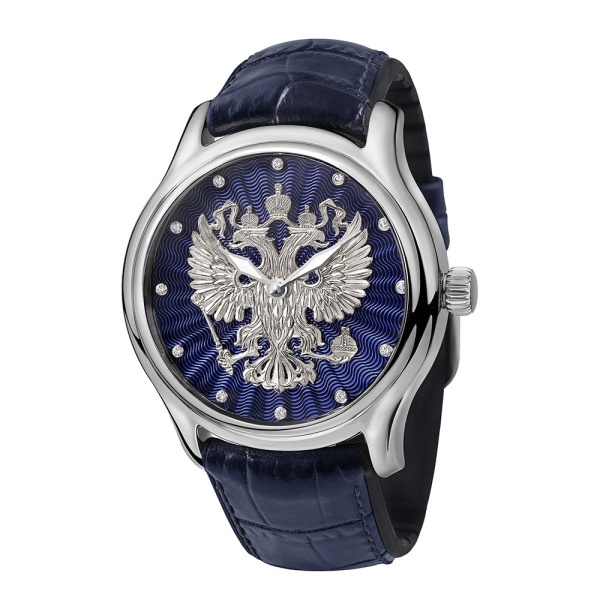 Серебряные мужские часы НИКА EXCLUSIVE 1102.1.9.72B 