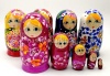 Матрешка недорогая 5 мест 10см арт. 56338