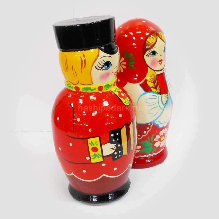 Матрешка "Вятская" 2 места 16см арт. 1218757