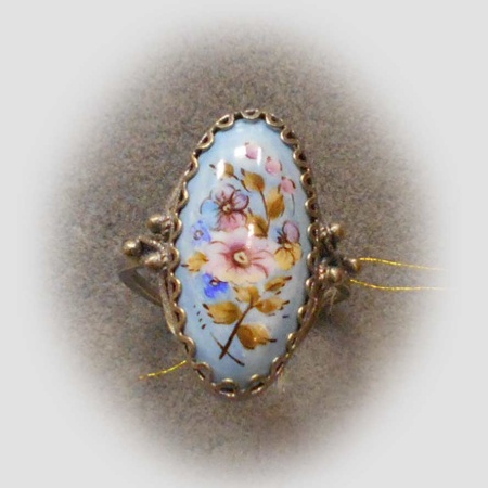 картинка Ростовская финифть Брошь арт. 1118456 