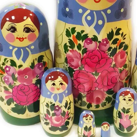 Матрешка Семеновская 7 мест 22см арт. 1118263