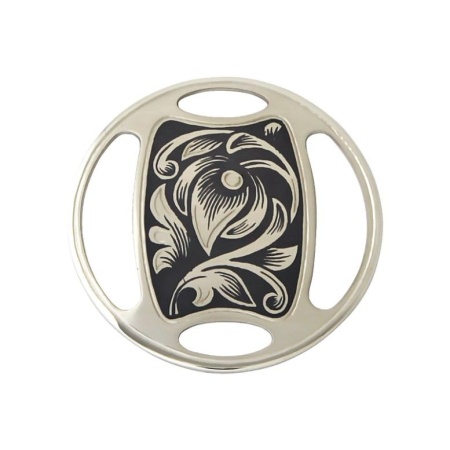 картинка Серебряный Зажим для платка Арт: 10120065В05 