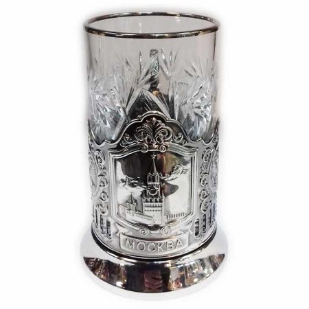 картинка Подстаканник Кольчугино "Москва Кремль" 10х8см Арт. 2102294