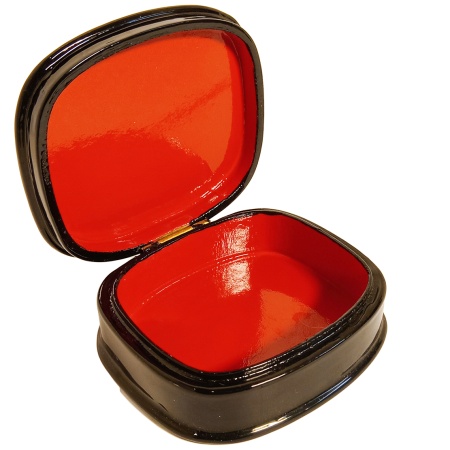 Шкатулка лаковая миниатюра "Природа" 10х8 см. арт. 8683322