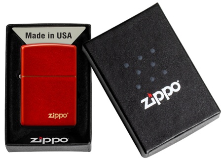 Зажигалка Classic Metallic Red ZIPPO 49475ZL