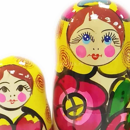 Матрешка Полхов-майданская 5 мест 10см арт. 1118311