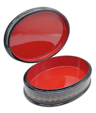 Шкатулка Палех "Летучий корабль" 11х16 см. арт. 753323 