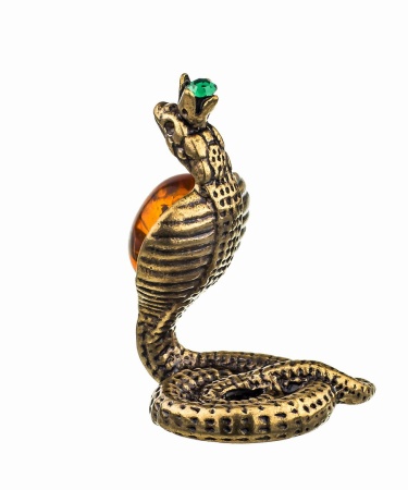 Змейка кобра с короной 20х31 мм. арт. 315