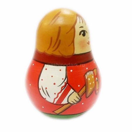 картинка  Неваляшка 9см арт. 1118365 матрешки