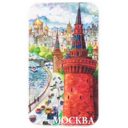 Магниты с Москвой "Набережная Кремля" 9х5см Арт. 140219264