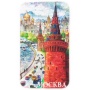 Магниты с Москвой "Набережная Кремля" 9х5см Арт. 140219264