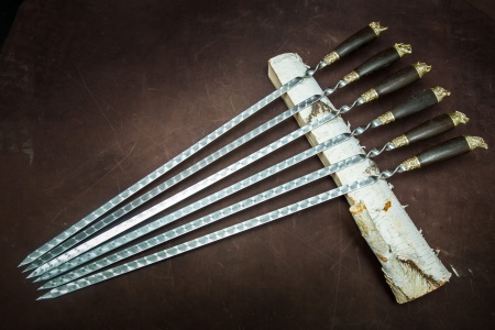 Шампуры большие "6 зверей" арт 6563626 